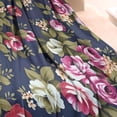 thumbnail image 3 of Pioneer Flower Floral Print Pattern Blanket,Comfortable Soft Flannel Throw Blanket,All Season,Warm Lightweight Blankets for Sofa Bed Couch Living Room Chair,30"x40", 3 of 4