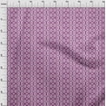 thumbnail image 4 of oneOone Cotton Silk Purple Fabric Asian Block Craft Project Decor Fabric Printed by The Yard 42 Inche Wide-7613, 4 of 4