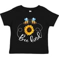 thumbnail image 3 of Inktastic Bee Kind Bees and Sunflower Boys or Girls Toddler T-Shirt, 3 of 5