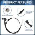 thumbnail image 4 of Unique Bargains ABS Wheel Speed Sensor Front Left ABS Sensor Anti-lock Braking System Sensor No.96549712 for Buick Excelle 2003-2004, 4 of 7