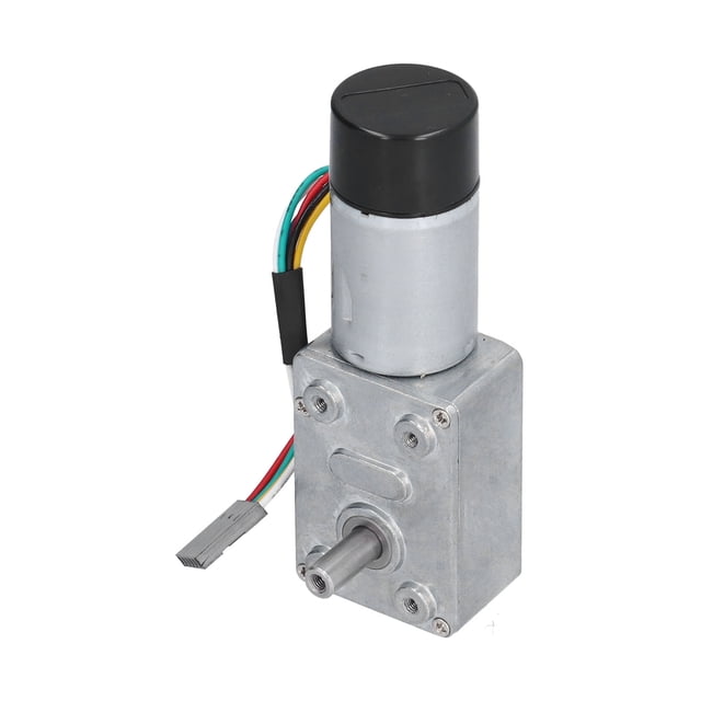Motor De Reducción De Codificador Motor De Engranaje De 24 V CC De Conductividad Eléctrica Fuerte De Metal Completo Estable Para Equipos De Oficina Para Herramientas Eléctricas ANGGREK Hardware