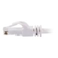 thumbnail image 3 of C2G 2m Cat6 550 MHz Snagless Patch Cable, White, 3 of 6