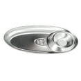 thumbnail image 4 of Plat à Épices, Assiette à Collation Compartimentée Stable en Acier Inoxydable 304 Sécuritaire pour l'Extérieur pour le Camping L,S, 4 of 8