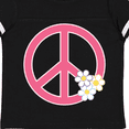 thumbnail image 4 of Inktastic Peace Sign Cute Daisy Flowers Girls Toddler T-Shirt, 4 of 5