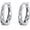 A-Celtic Knot-Oxidizied, variant on Celtic Hoop Earrings Sterling Silver Celtic Knot Black Small Huggie Earrings Irish Jewelry for Women