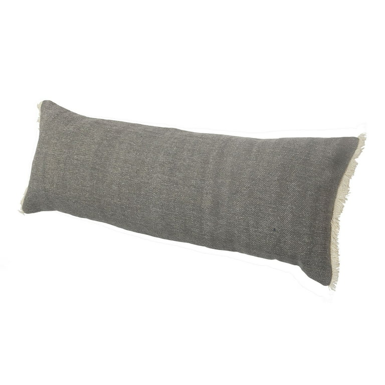 La Borla Throw Pillow - Gray