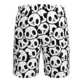 thumbnail image 6 of Kdxio Cute Panda Pattern Mens Casual Shorts - Drawstring Summer Beach Sports Shorts for Men, 6 of 9