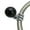 Black, variant on American Shifter Company ASCBN030CW White Billiard Cue Ball Suicide Brody Knob Opaque