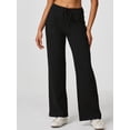 thumbnail image 4 of Women'S Casual Pants Wide-Leg Sweatpants with Pockets Y2K Black S, 4 of 9