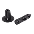 thumbnail image 3 of 200Pcs Car Molding Door Fender 5mm Hole Plastic Rivets Fixing Black., 3 of 8