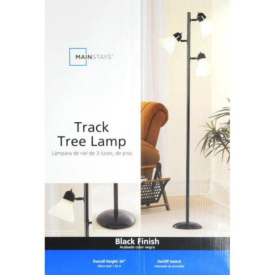 Mainstays 64 Track Tree Floor Lamp Black Com