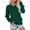 Green, variant on DondPO Hoodless Hoodies for Women Women's Sports Long Sleeve Sweatshirt Basic V Neck Solid Color Pullover Casual Top Hoodless Sweatshirt Womens Womens Sweatshirts No Hood Green