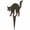 D, variant on DefiDgd Halloween Theme Metal Yard Stake,Witch Hat Hollow-out Plug-in Iron Garden Stake for Halloween Garden Porch Patio Lawn Pathway Outdoor Courtyard Holiday Home Decoration(E)