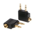 thumbnail image 5 of XISAOK 2 Pcs Gold Plated 3.5mm 2 Male To 1 Female Headphone Jack Socket o Adapter, 5 of 8