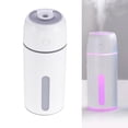 thumbnail image 3 of Humidificador USB, mini humidificador portátil de 250 ml, humidificador de aire silencioso con LED Blanco, 3 of 7