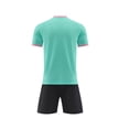 thumbnail image 4 of LWNYDPLSD Boys Soccer Jersey Set 2 Piece School Uniform Outfit for Teen Boys Training Team Sweatshirts+Summer Running Shorts Basketball Tracksuit Kids Boy Clothes, 4 of 4