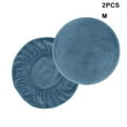 thumbnail image 4 of 2 fundas para taburete Naiovety a prueba de polvo multiusos lavables Decoración del hogar Azul claro, 4 of 6