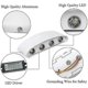 thumbnail image 4 of Lamps 8W LED Wall Lamp Sconce IP68 Waterproof Outdoor Wall Light Up Down Wall Lighting Warm White, 4 of 5