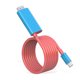 thumbnail image 1 of Cargador PD de cable de sincronización 4K compatible con tipo C a HDMI para Switch (azul rojo), 1 of 7