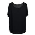 thumbnail image 4 of Birdeem T-Shirt Femme Col Rond Couleur Unie Manches Courtes Ample, 4 of 10