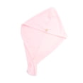 thumbnail image 4 of Unique Bargains 1pc Water-absorbent Solid Hair Towel 25.59"x 9.84" Light Pink, 4 of 5