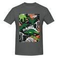 thumbnail image 4 of Bingfone Dinosaur Skeleton Men'S Loose Fit Short-Sleeve Pocket T-Shirt, 4 of 7