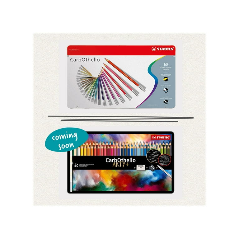 STABILO, CarbOthello Pastel Pencil Set, 60-Color Set, Other