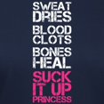 thumbnail image 3 of CafePress - Suck It Up Princess T Shirt - Women's Traditional Fit Dark T-Shirt, 3 of 4