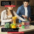 thumbnail image 5 of DWËLLZA KITCHEN 4LB Airtight Food Storage Containers Set of 4, 5 of 8