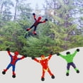 thumbnail image 2 of Marvel Avengers Wall Tumblers Sticky Toys- Iron Man, Hulk, Spiderman Climbing Man Stretchy Flexible Crawler for Birthday Gifts Party Favor Stuffers 3 Packs w/ Snoep in Beperkte Oplage, 2 of 7