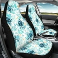 thumbnail image 4 of Yuyamidu Sea Turtle Car Seat Covers Front Seat Protective Accessories 2 PCS Set Starfish Vehicle Seat Cover Universal Fit Cars, Sedan, Truck, SUV, 4 of 6