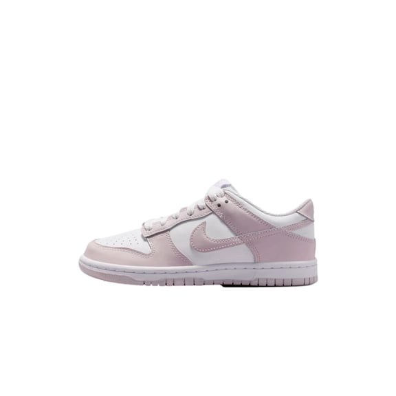 Nike Dunk Low White / Light Violet  FB9109-128 Grade-School Size 6