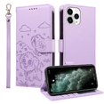 thumbnail image 1 of Funda Cartera GANGXUN con Diseño de Perrito en Relieve para iPhone 11 Pro , Protección 360° con Ranuras y Correa Desmontable, 1 of 6