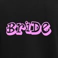 thumbnail image 3 of CafePress - Pink Im The Bride Wedding Designer Women's Dark Pa - Women's Short Sleeve Print T-Shirt and Pants Dark Cotton Pajama Set, 3 of 7