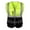 Yellow/black, variant on Toptie 10 Pockets High Visibility Safety Vest, Reflective Trim Safety Vest-Yellow/Black-XL