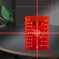 thumbnail image 3 of Tarjeta Objetivo Láser Vertical/Horizontal Placa Haz Línea Roja/verde (rojo) 4 Uds., 3 of 9