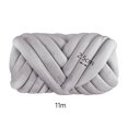 thumbnail image 2 of fastboy Chunky Yarn Knitting Arm Knit Soft Yarn 250G for DIY Rug Making Sweaters Light Gray, 2 of 9