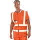 thumbnail image 2 of SAFE-GUARD by Result - Chaleco de Seguridad Executive para Adultos Unisex (Naranja Fluorescente), 2 of 2