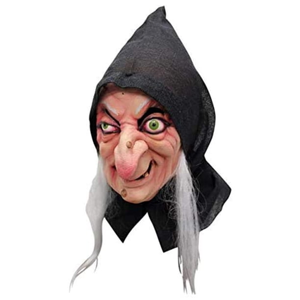 Maojin Decoración de Halloween Máscara de Cabeza de Terror Cosplay Casco Aterrador Vestido de Fiesta Aterrador Accesorios de Disfraces