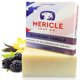 thumbnail image 1 of Mericle Soap Co. Barra corporal orgánica de vainilla y frambuesa negra de 5 oz | Naturales | Hecho en los EE.UU. | Propiedad de veteranos | Sin productos químicos agresivos ni conservantes | Tecnologí, 1 of 5