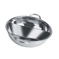 thumbnail image 3 of Olla Caliente, 27/29/31 Cm De Espesor, Olla Caliente De Acero Inoxidable, Cocina De Inducción Con Separación De Dos Sabores, Utilizable En Plata, 3 of 7