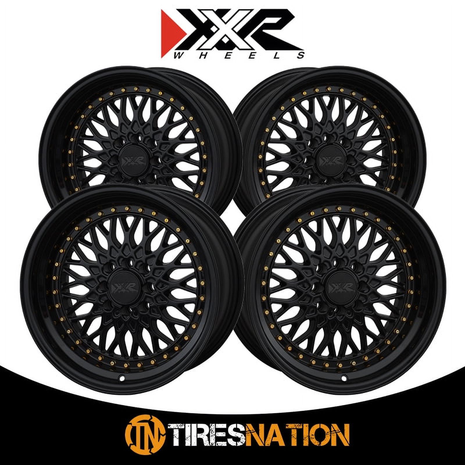 XXR Wheels 536 Black Wheel with Painted Finish (18x9