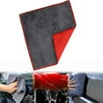 thumbnail image 2 of Dsscvnef Grade Fine Fiber Towels Household Car Wash Drying and Car Beauty Fine Fiber Kitchen Towels Absorbent Car Wash Towels Red Color Fall Hand Towels for Bathroom Extra Large Towels Oversized Bath, 2 of 7