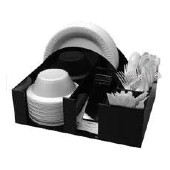 Paper Plate Utensil Caddy