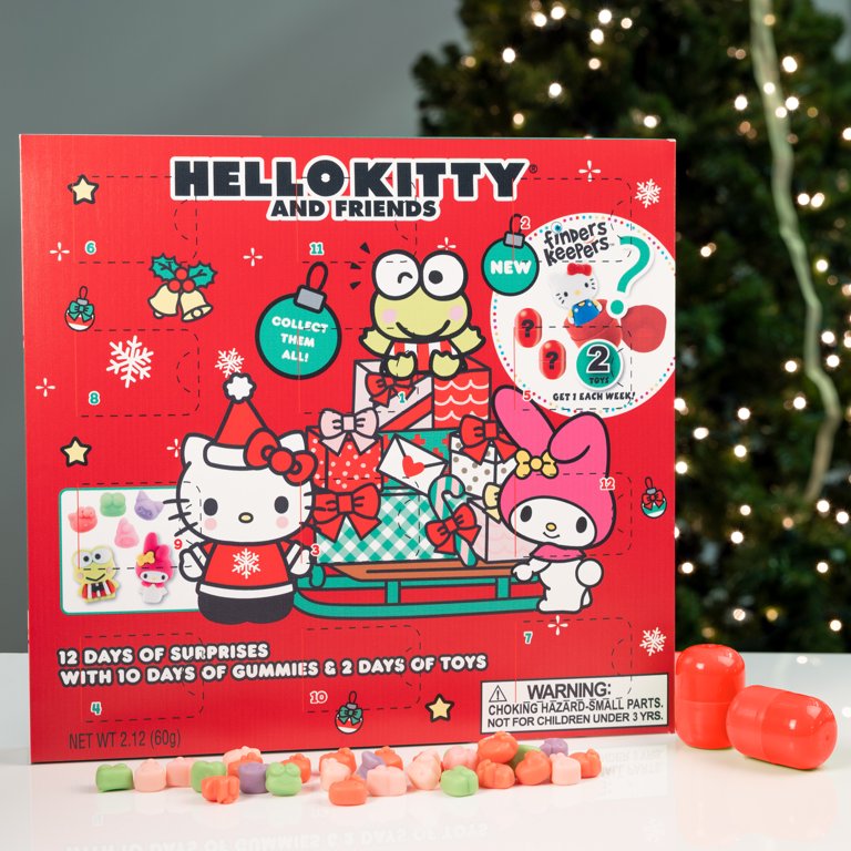 Hello Kitty Finder's Keepers 12 Day Advent Calendar, 2.12 oz - Walmart.com