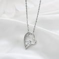 thumbnail image 3 of TINGN Heart CZ Necklace Gifts for Women Heart Necklace for Women Jewelry Gifts for Daughter Sister Niece Christmas Gifts for Mom Grandma Aunt, 3 of 9