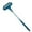Sky Blue #2, variant on 4-in-1 Window Screen Cleaning Brush | Wet & Dry Multi-Surface Cleaner | Extendable Handle | for Glass, Sofa, Walls & Car | 24.8" x 4.87"