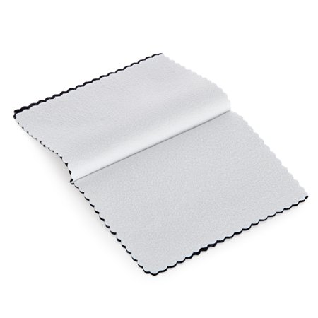 Silver Microfiber Polishing Cloth (Microfiber Jewelry Polishing Cloth - For Cleaning, Buffing, & Polishing Sterling Silver & Gold)