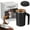 Black, variant on 2026 New Electric Coffee Mug with A Built-in LCD Thermometer, Perfect for Brewing Coffee, Milk, Cocoa, Etc.Rechargeable Portable Drinkware,Self-Stirring Mug with Lid