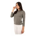 thumbnail image 2 of Playera Deportiva Dama Mujer Manga Larga T Shirt, 2 of 6